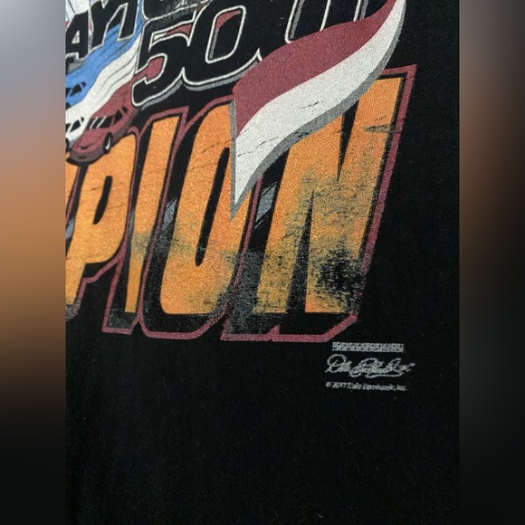 Dale Earnhardt 1998 Champion Dayton 500 tshirt large black fanatics - Picture 8 of 8